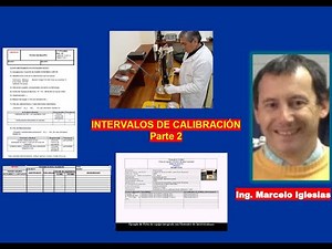 Determinación de intervalos de calibración parte 2