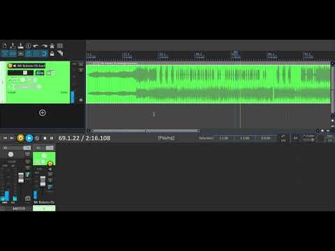 STYX Mr Roboto (backing track snippet in Eb)
