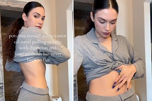 Influencers insist ‘navel pulling’ makes their stomachs ‘so flat’ — but does it really work?