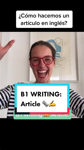 Cómo hacer un articulo en inglés, let’s write an ARTICLE. En mi BIO tienes el acceso a mi Canal: la teacher Miss Claire. Tienes tu gramatica, vocabulario y exámenes oficiales en el canal. #article #articulo #cómoescribirunarticuloeningles #english #b1 #englishexam #examenesdeingles #lateachermissclaire #missclairelateacherdeingles #lateacher #teacheros #prepararexamenesdeingles #examenesdeingles