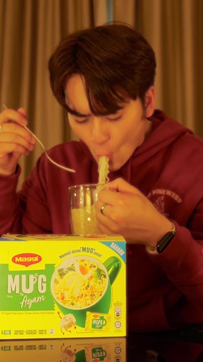 Late night cravings are solved, thanks to MAGGI Mug. Perfect as a quick, satisfying snack after a long travel day. Who knew a quick snack could be so comforting? MAGGI Mug is now available in both Curry & Chicken flavors. Try it today! @maggimalaysia #MAGGIMeeInMyMug@MAGGI Malaysia