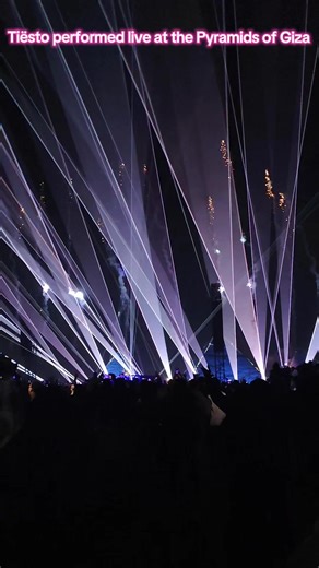 Tiësto Live an den Pyramiden von Gizeh: Ein unvergessliches Event