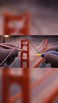 I Built the Golden Gate Bridge Miniature From Scratch — Insane Realism! Part 4