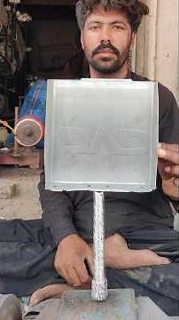 Old DVD Player Turned Into Metal Dustpan | Scrap to Useful Tool #diy #howto