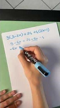 First degree equation #mathwithlidia #mathematics #math #equations