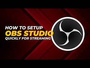 How to Set Up OBS Studio Quickly For Streaming (2024)