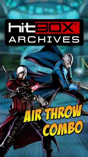 Dante-Virgil Throw Combo #HitBox #HowToHitBox #Leverless #UMvC3 #MvC3 #MvC