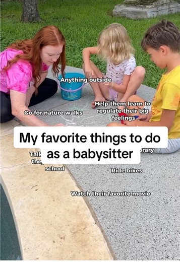 What would you add to the list? #babysitting #babysittingactivities #babysitters