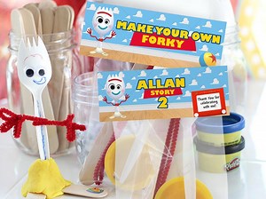 Toy Story Make Your Own Forky Bag Labels (digital File) 0016 - Etsy