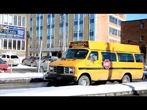 OLD DODGE RAM VAN STILL A SCHOOL BUS!