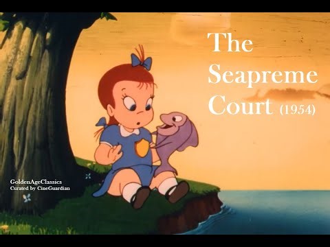 Little Audrey: The Seapreme Court (1954) | Classic Cartoon