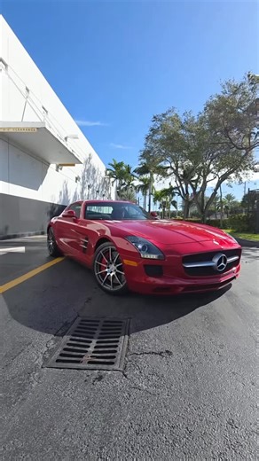 Everything Mercedes-Benz on Instagram: "15 SLS AMG’s were built in AMG Le Mans Red (paint code 434) This 2012 example is available at @prestigeimports #AMG #SLS #LeMansRed #Mercedesbenz"