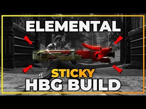 ELEMENTAL STICKY HEAVYBOWGUN BUILD | MONSTER HUNTER RISE - HUNT FASTER