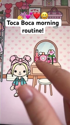 Toca Boca morning routine!