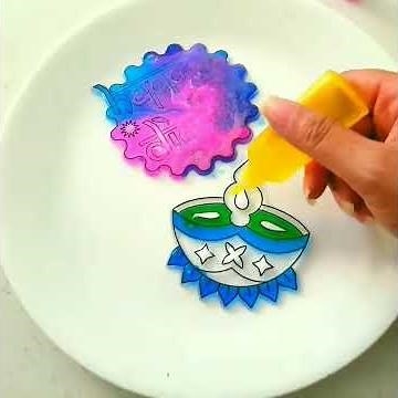 How to paint suncatchers