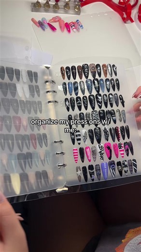 part 2. Organizing my press ons inspired by rappers🤩🤩 #pressonnails #organization #nailart #nailinspo #rap