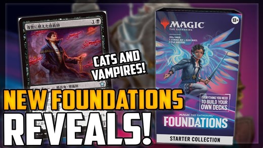 New Foundations Cards! Cats, Vampires, Giada, Tinybones, and Kaito Incoming! – Magic The Gathering