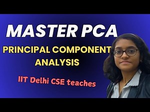 Master Principal Component Analysis with an IITian