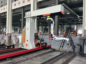 [Hot Item] CNC Intelligent Fully Automatic Welding Robot Production Line Ground Rail Welding Machine Workstation with Robotic Arm CO2, MIG, TIG, Mag Gas Shielded Welding