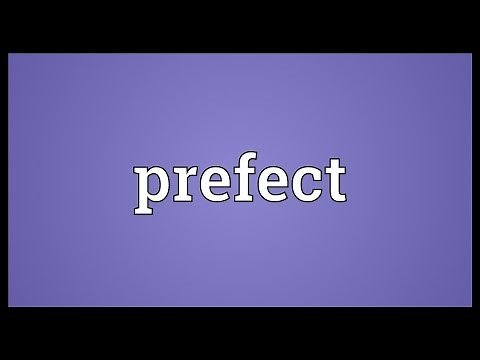 Prefect Meaning