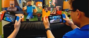Minecraft Switch Edition : du gameplay en mode deux joueurs