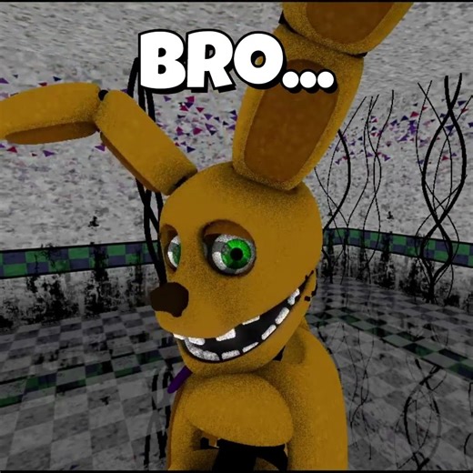 Bro what?! #fnaf #springbonnie #sfm_animations #sfm #fnaf3 #3danimation