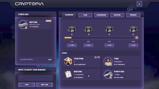 🚀Cryptopia's Massive AirDrop is live! 💰 Check out this video as it breaks down the registration process step-by-step and demystifies the AirDrop dashboard! 🎬 To participate simply sign up on our website https://accounts.cryptopia.com/, follow https://drive.google.com/file/d/1Cv-f1qtBtYGpzmtUbs_0ymE6tprSEv8_/view?usp=sharing ⏳ The countdown starts now, with a staggering 25,000,000 tokens up for grabs! Don't miss your chance to be part of this groundbreaking initiative. 🌟 For mobile users, don