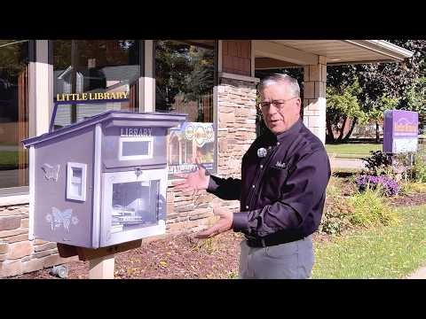 The Little Library Outside a Funeral Home You Should See