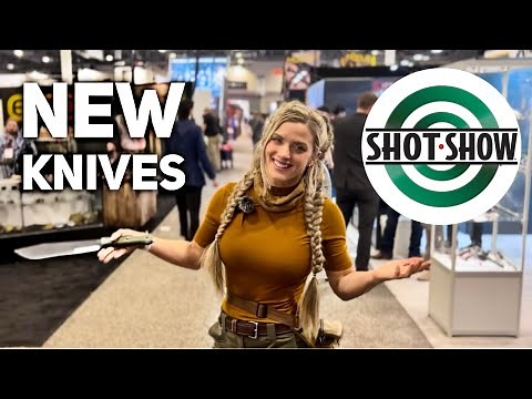 NEW Knives + Prototypes at Shot Show 2025!