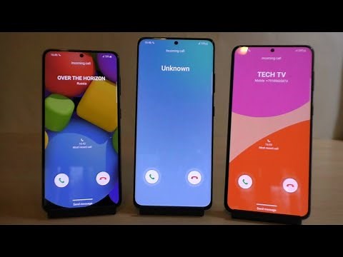 Samsung S21 S21+ S21 Ultra Incoming Calls