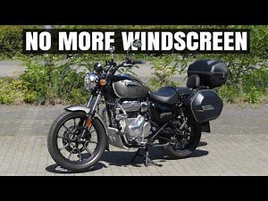 Retro Bike Upgrades – Removing the Windscreen & Adding a Givi Top Case