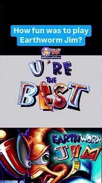 Earthworm Jim Sega Genesis Gameplay | One of the Best 90s Platform Games Ever