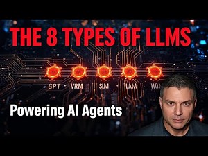 The 8 Types of LLMs Powering AI Agents(And What They Really Do): MoE, LRM, VLM, SLM, LAM, HLM, & LCM