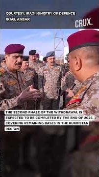 Back In Iraqi Hands - Army Chief Inspects Base After US Withdrawal