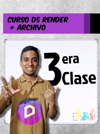 CURSO D5 RENDER ARCHIVO | clase 3 ambientación #d5 #design #architecture #learning #model