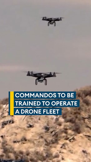 Royal Marine Commandos are training every commando to control their own drone fleets🛰 Every individual given an uncrewed aerial vehicle from phase one, BFBS Forces News can exclusively reveal UK Commandos have to broaden their horizons, and now they want to fill that horizon with drones | Forces News