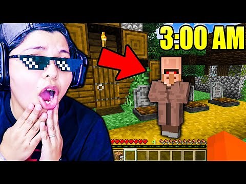 MATAMOS A TODOS LOS ALDEANOS en MINECRAFT A LAS 3:00 AM y esto fue lo qué pasó… 😱 | Pathofail