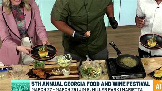 5th Annual Georgia Food and Wine Festival with Chef Jernard Wells