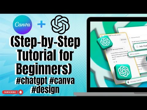 How to Use ChatGPT and Canva to Design Step by Step Tutorial for Beginners #chatgpt #canva #design