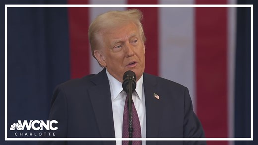 Protesters call on Trump to end immigration enforcement on anniversary of inauguration