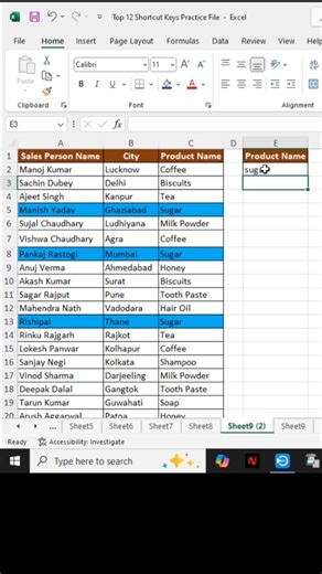 Conditional Formatting in Excel | Microsoft Excel Conditional Formatting #Excel Tutorial #shorts