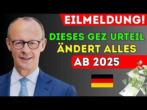 💥 Pensioners rejoice! New GEZ ruling from 2025 – This really changes EVERYTHING!