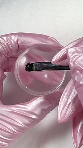 Step by step tutorial on polygel encapsulated gold chrome splash design | Morovanofficial | Facebook