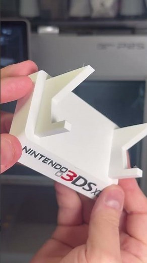 3D Printed 3DS XL Stand: Shelf Upgrade #3DPrinting #3DS #Nintendo3DS