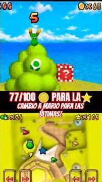 How to get coins for Star 106 of 100 with Yoshi: Super Mario 64 DS Gameplay Walkthrough Guide