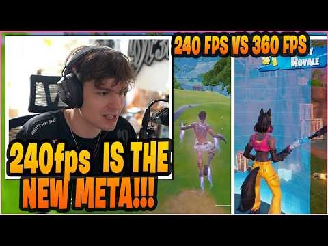 CLIX OFFICIALLY SWITCHES BACK TO 240FPS & SHOWS Why ITS BETTER THAN 360FPS! (Fortnite Moments)