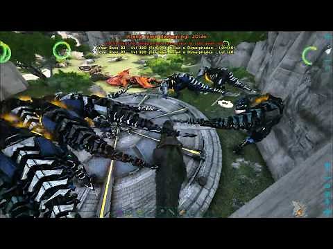 Ark: Valguero - Beta Boss Fight (Official PvE) - Solo