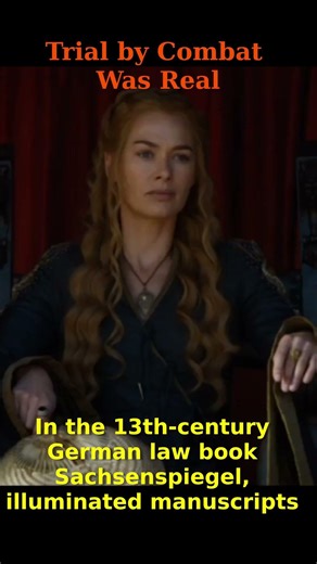 People Really Fought to Prove Innocence #gameofthrones #got #history #shorts #german