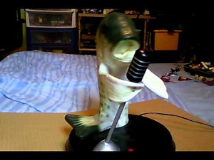Billy Bass standing singing fish