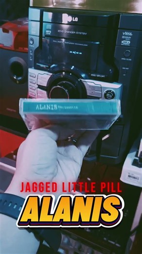 ALANIS - JAGGED LITTLE PILL #sound #90salternative #cassette